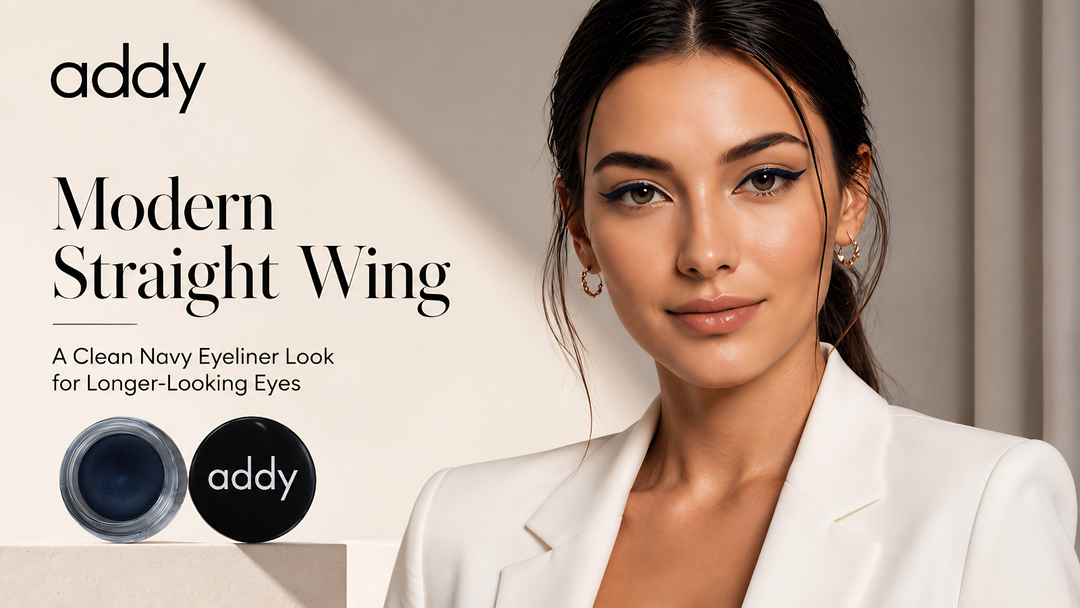 How to Create a Modern Straight Wing Eyeliner Look