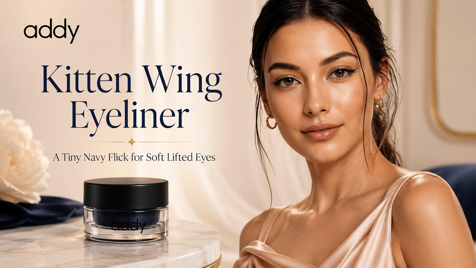 How to Do a Kitten Wing Eyeliner Look for Beginners
