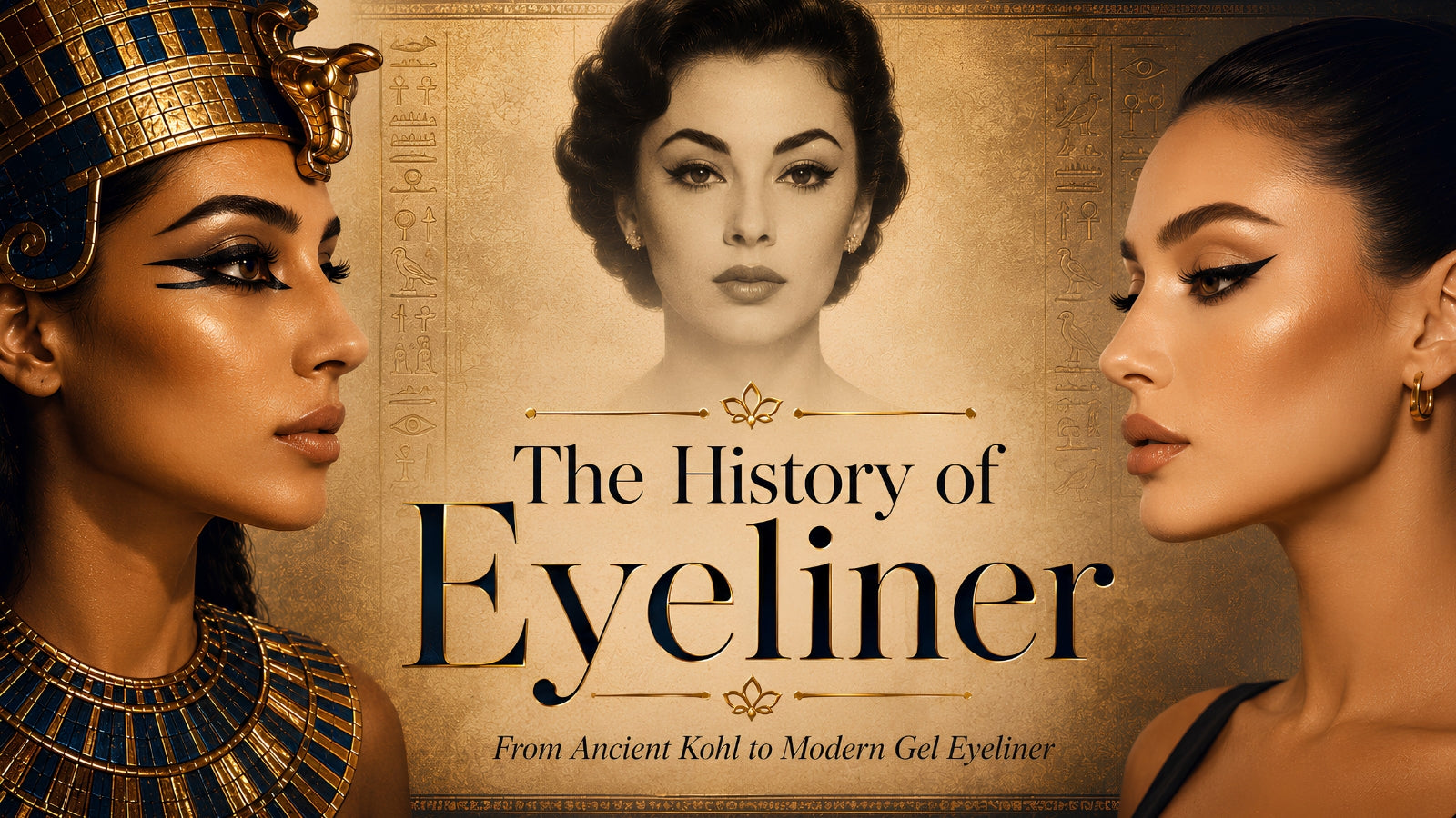 The History of Eyeliner: From Ancient Kohl to Modern Gel Eyeliner
