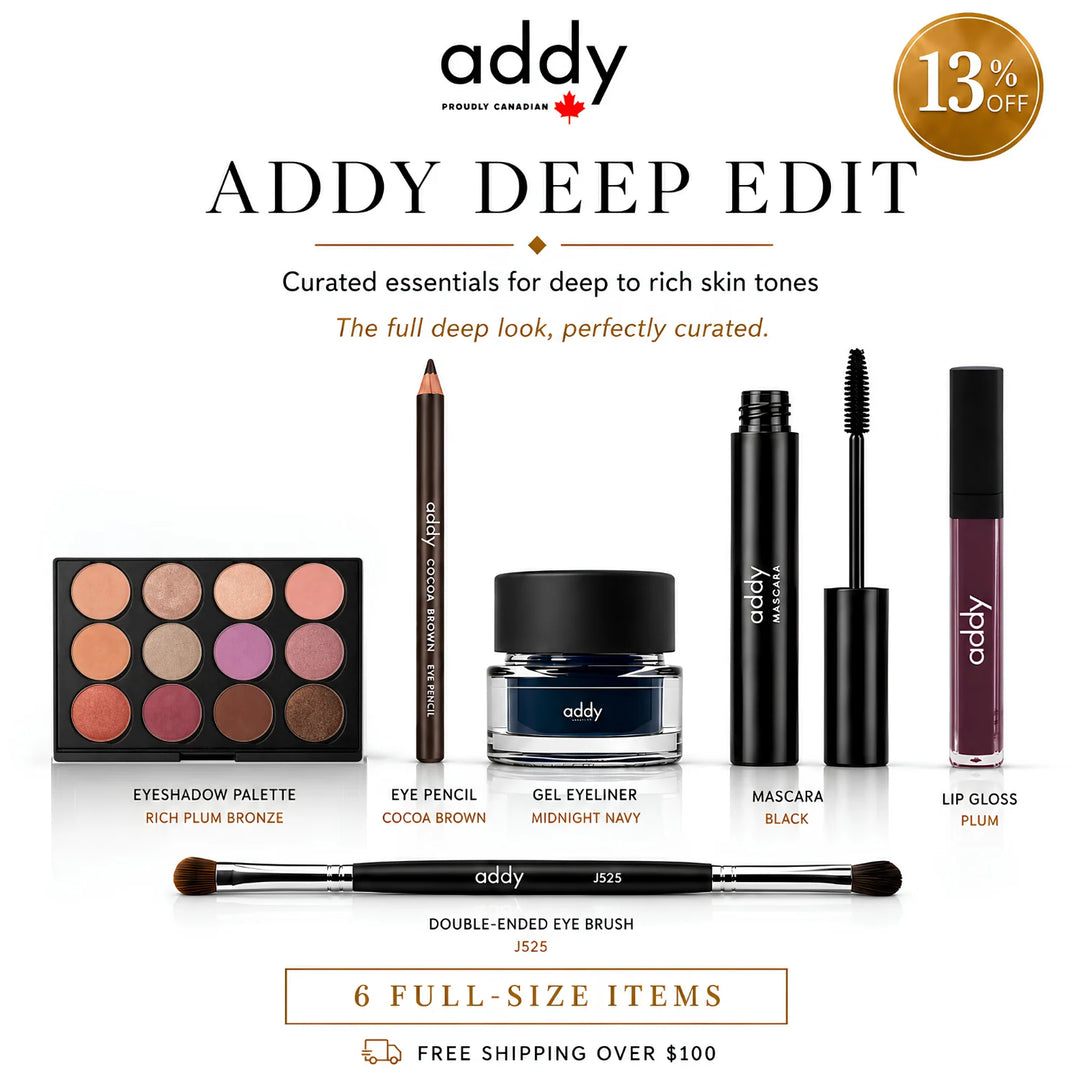Addy Deep Edit-Curated Makeup Set