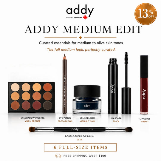 Addy Medium Edit-Curated Makeup Set