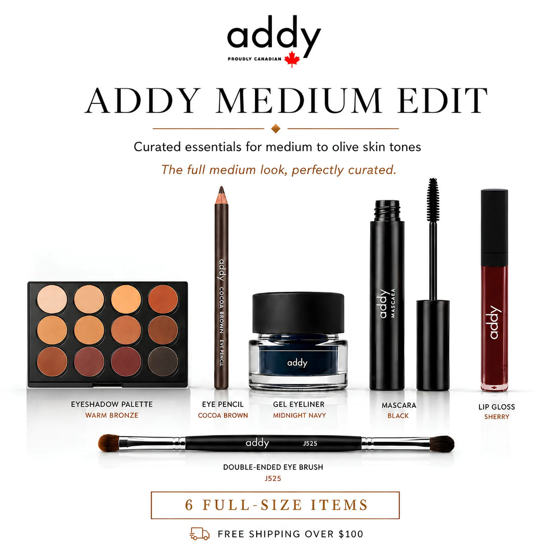 Addy Medium Edit-Curated Makeup Set